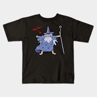 she/her wizard Kids T-Shirt